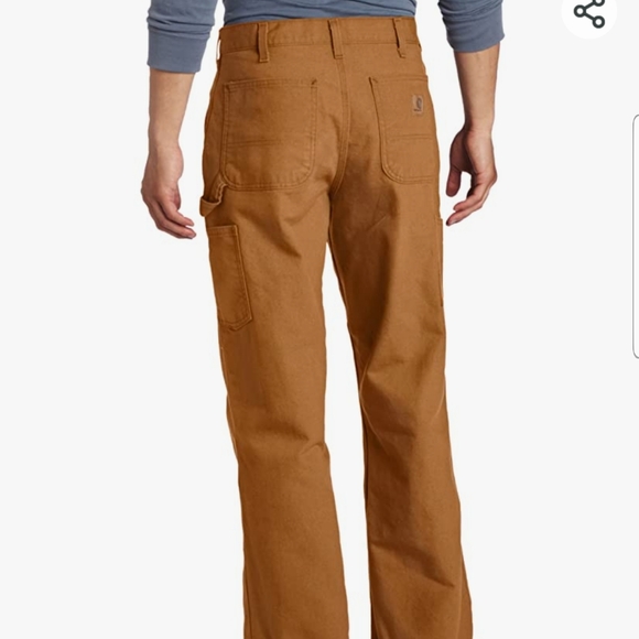 Washed Duck Work Pants by Carhartt B11 - Picture 4 of 16